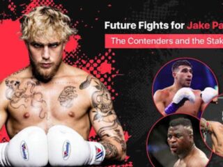 Jack Paul and his potential opponents: Tommy Fury, Alex Pereira, Francis Ngannou.