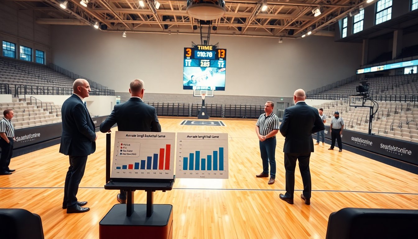 seattlesportsonline average length basketball game